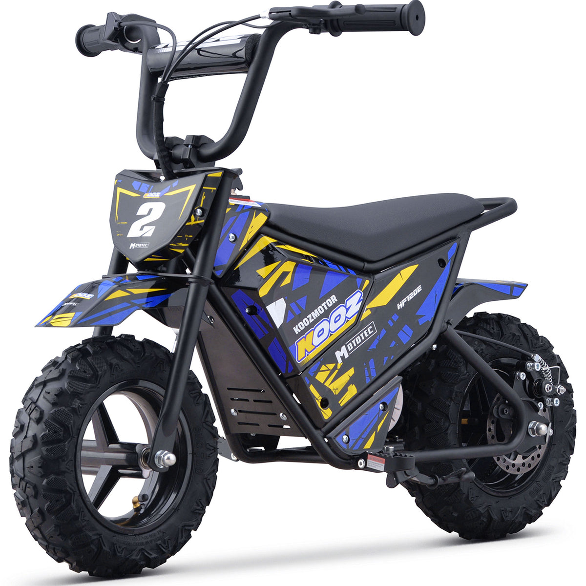 MotoTec 24v 250w (HP120E) Electric Mini Bike Blue